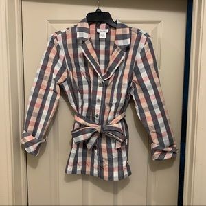 Kate Hill Button Down Blouse. Women’s Medium.